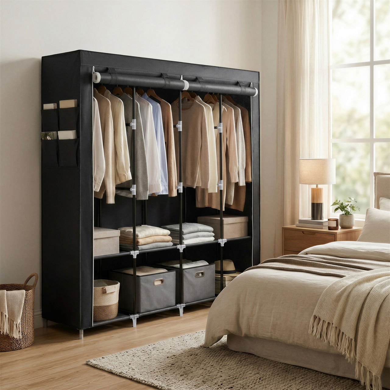 Stoff-Kleiderschrank SONGMICS 4