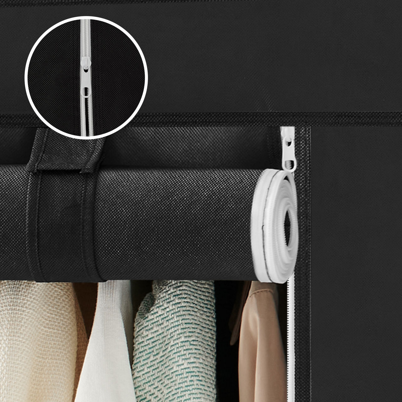  Stoff-Kleiderschrank SONGMICS 5