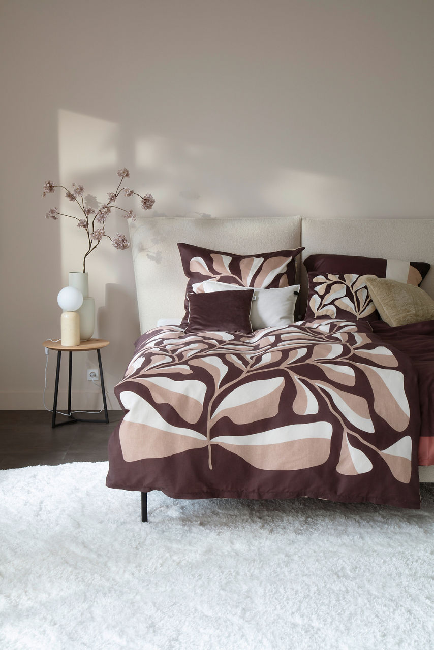 Schöner Wohnen Satin Bettwäsche Plant 1