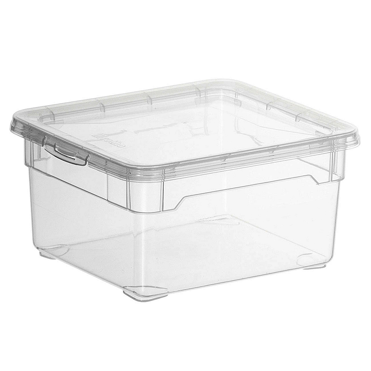  dass die Deckel sowie die Boxen ineinander stapelbar sind
können diese bei Nichtgebrauch platzsparend verstaut werden. Clear View