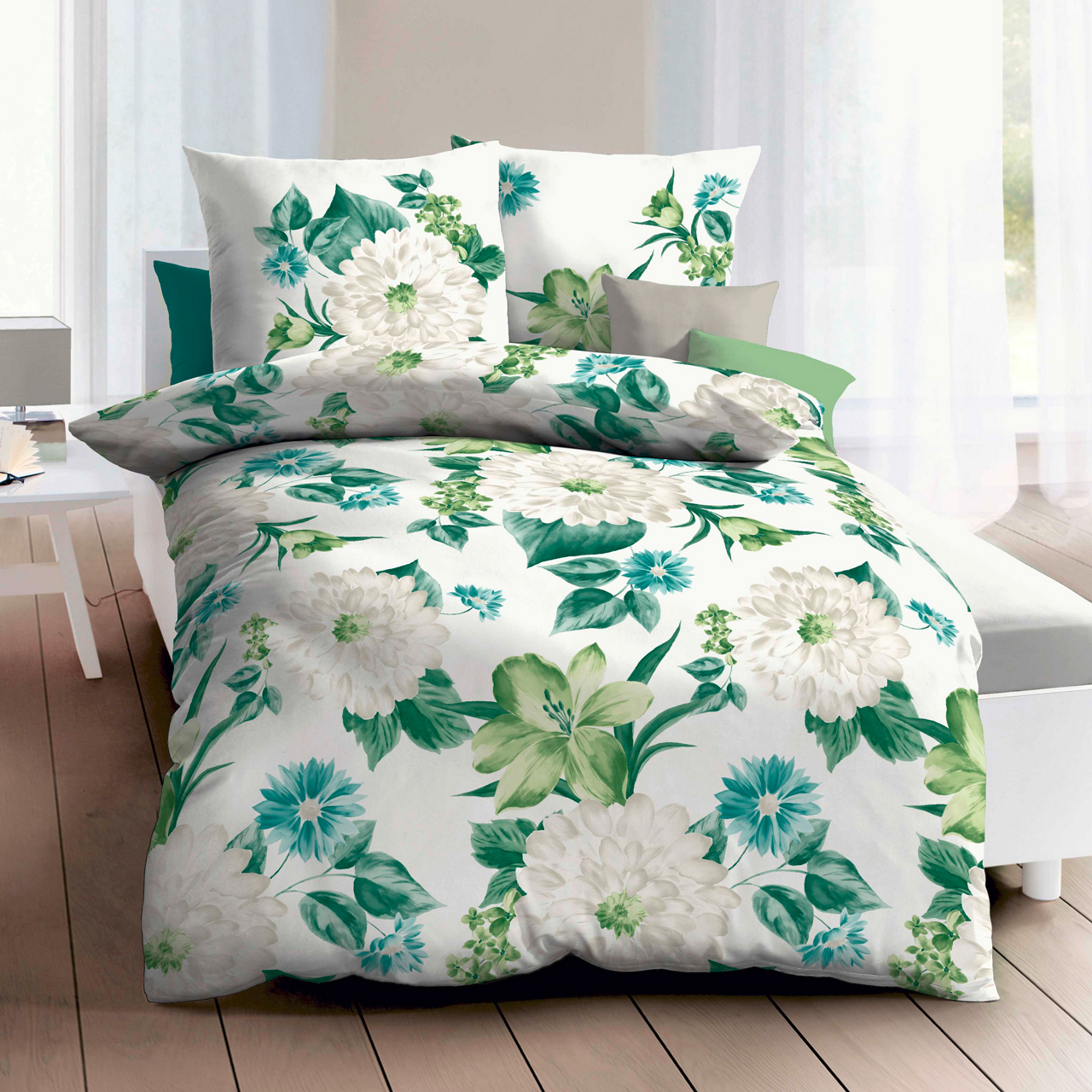  Mako-Satin Bettwäsche Aurelie 1