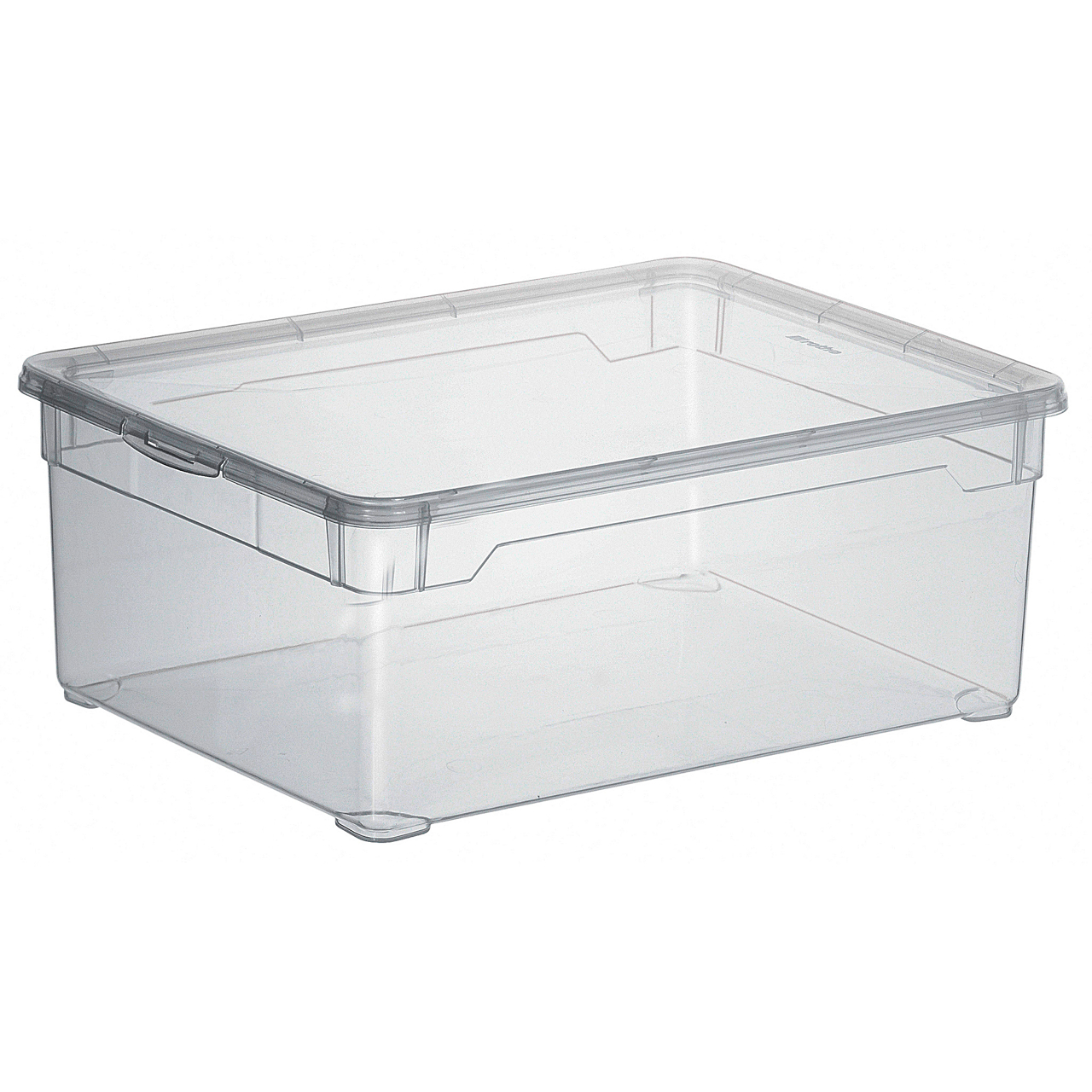  dass die Deckel sowie die Boxen ineinander stapelbar sind
können diese bei Nichtgebrauch platzsparend verstaut werden. CLEAR