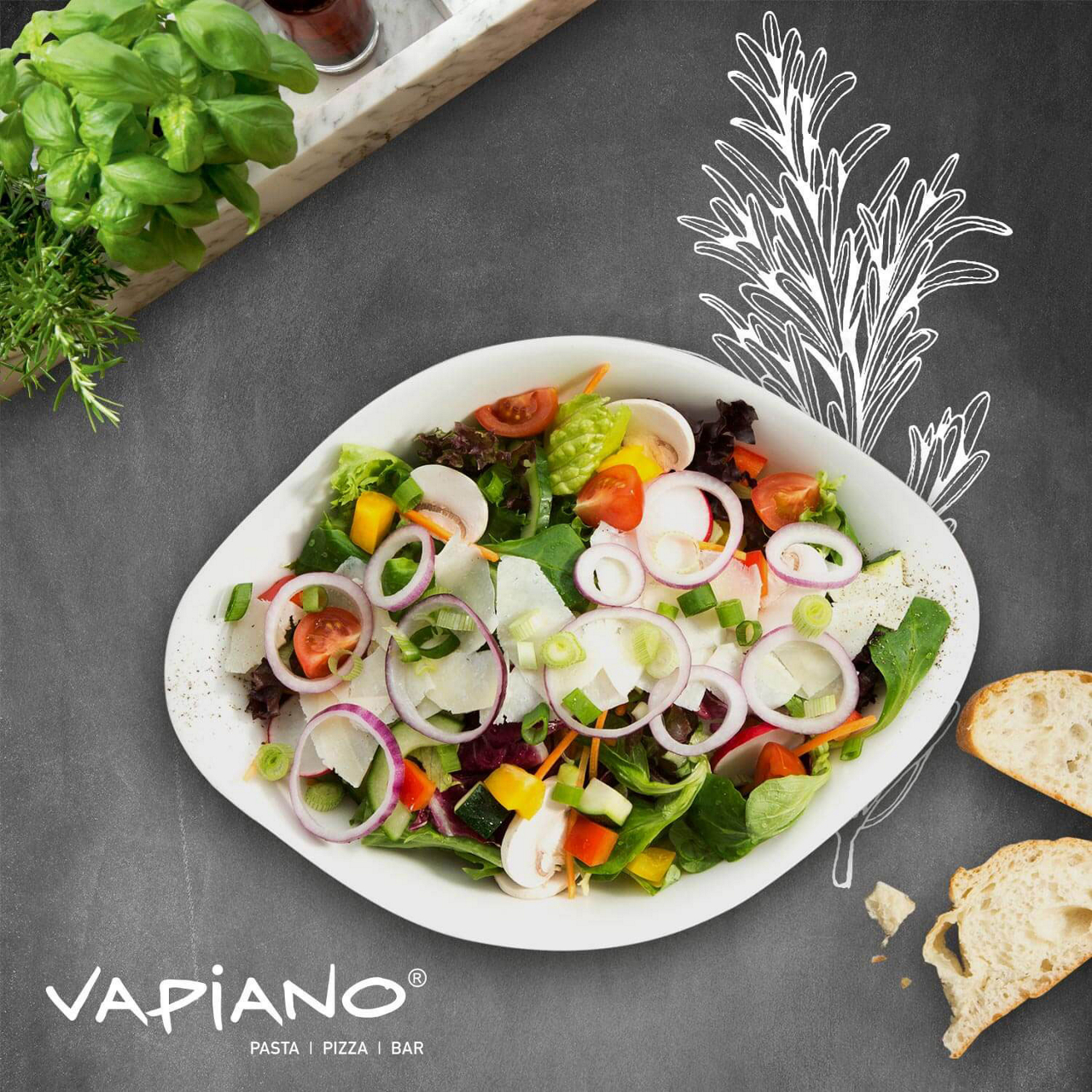 Salatschalen-Set Vapiano