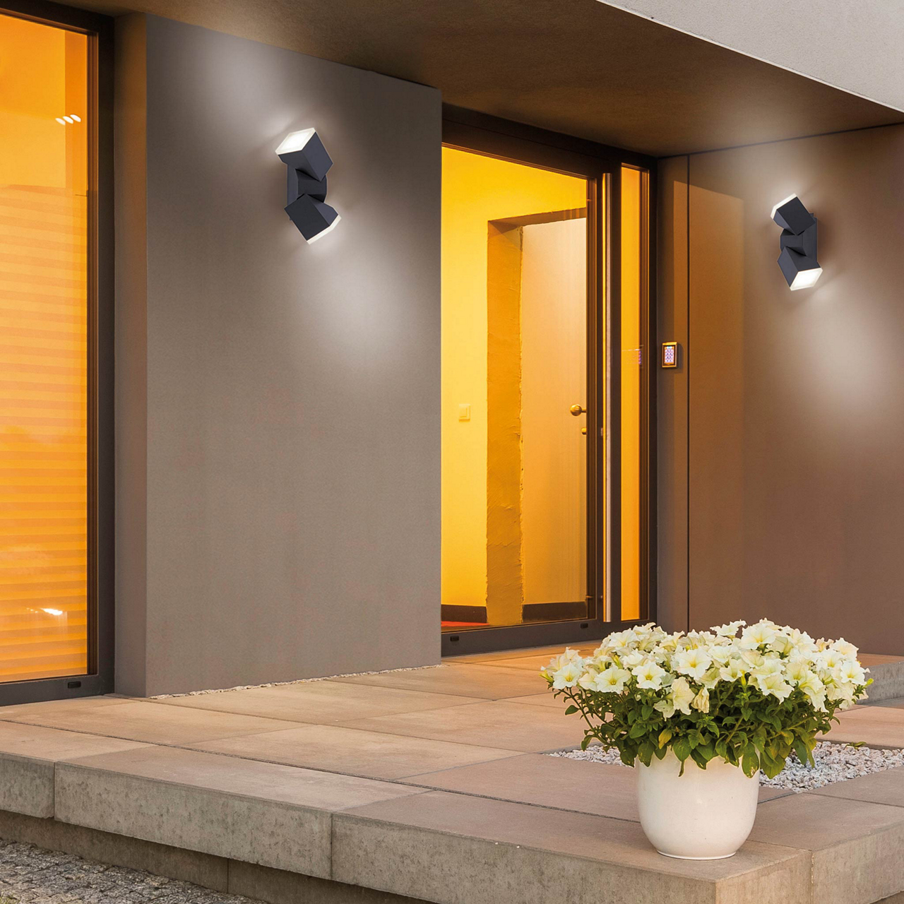  LED-Wand-Deckenleuchte Ryan