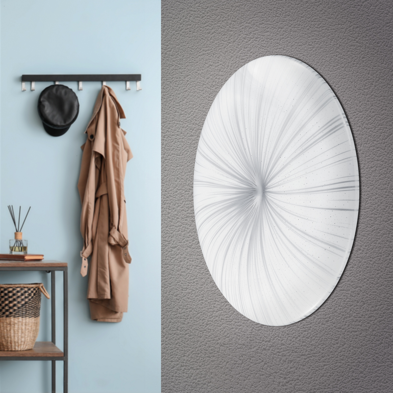  LED-Wand/Deckenleuchte Nieves