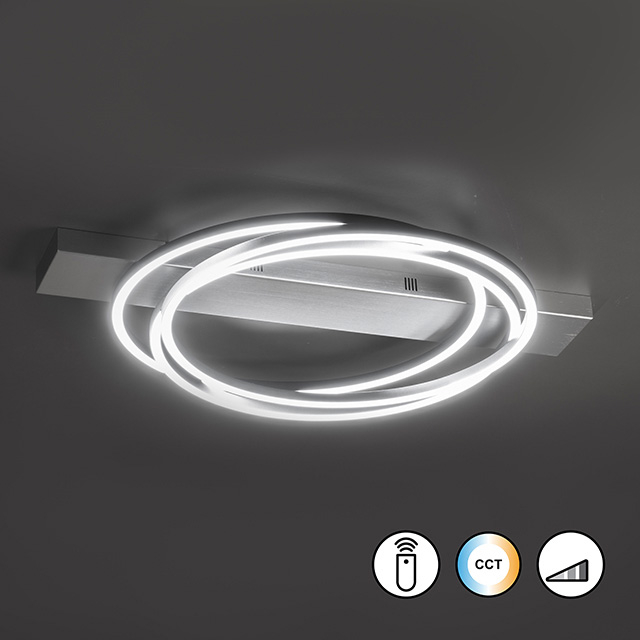 CCT LED-Deckenleuchte Kiku 1