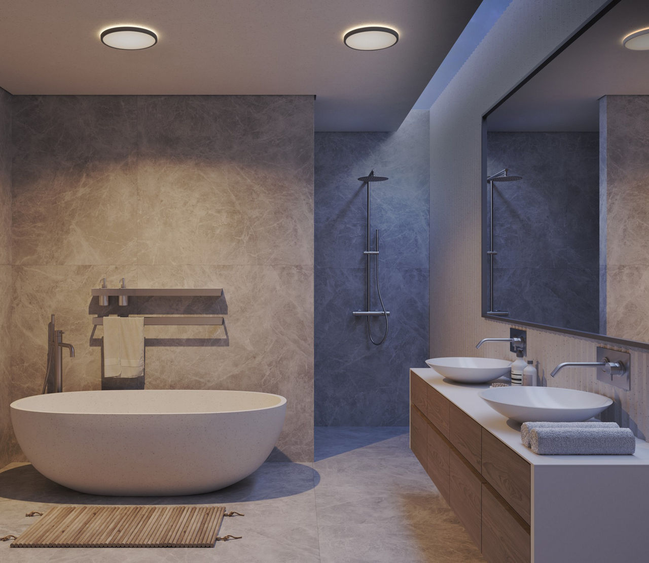  LED-Deckenleuchte Oja 42 4