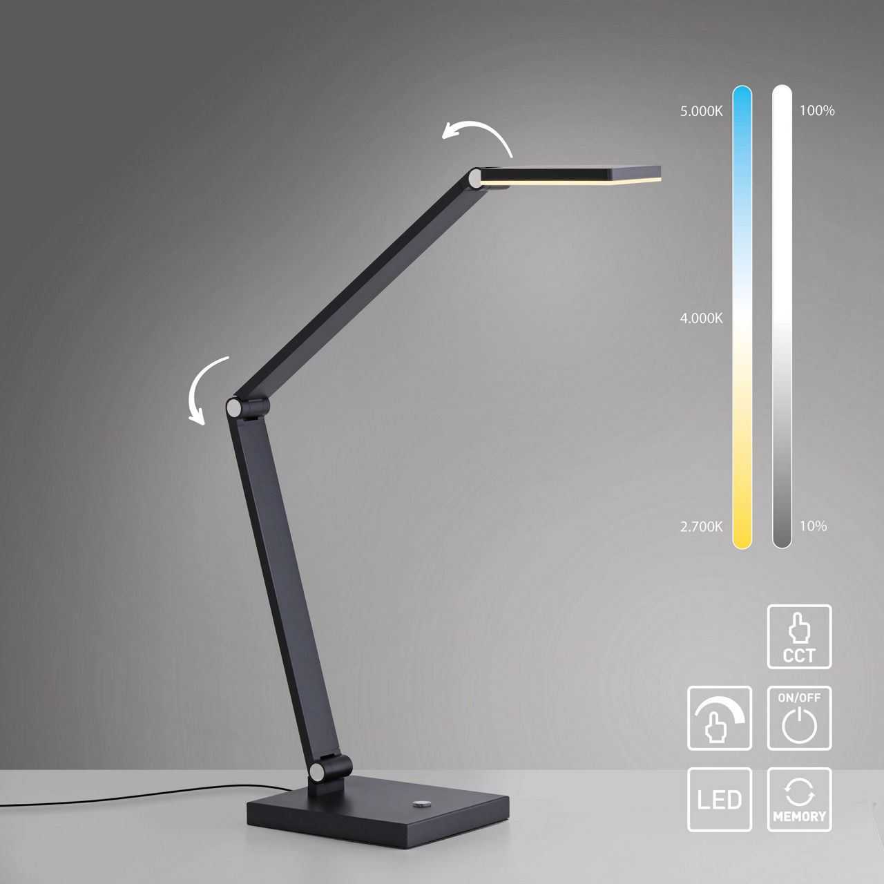  LED-Tischleuchte SAMSKY 6