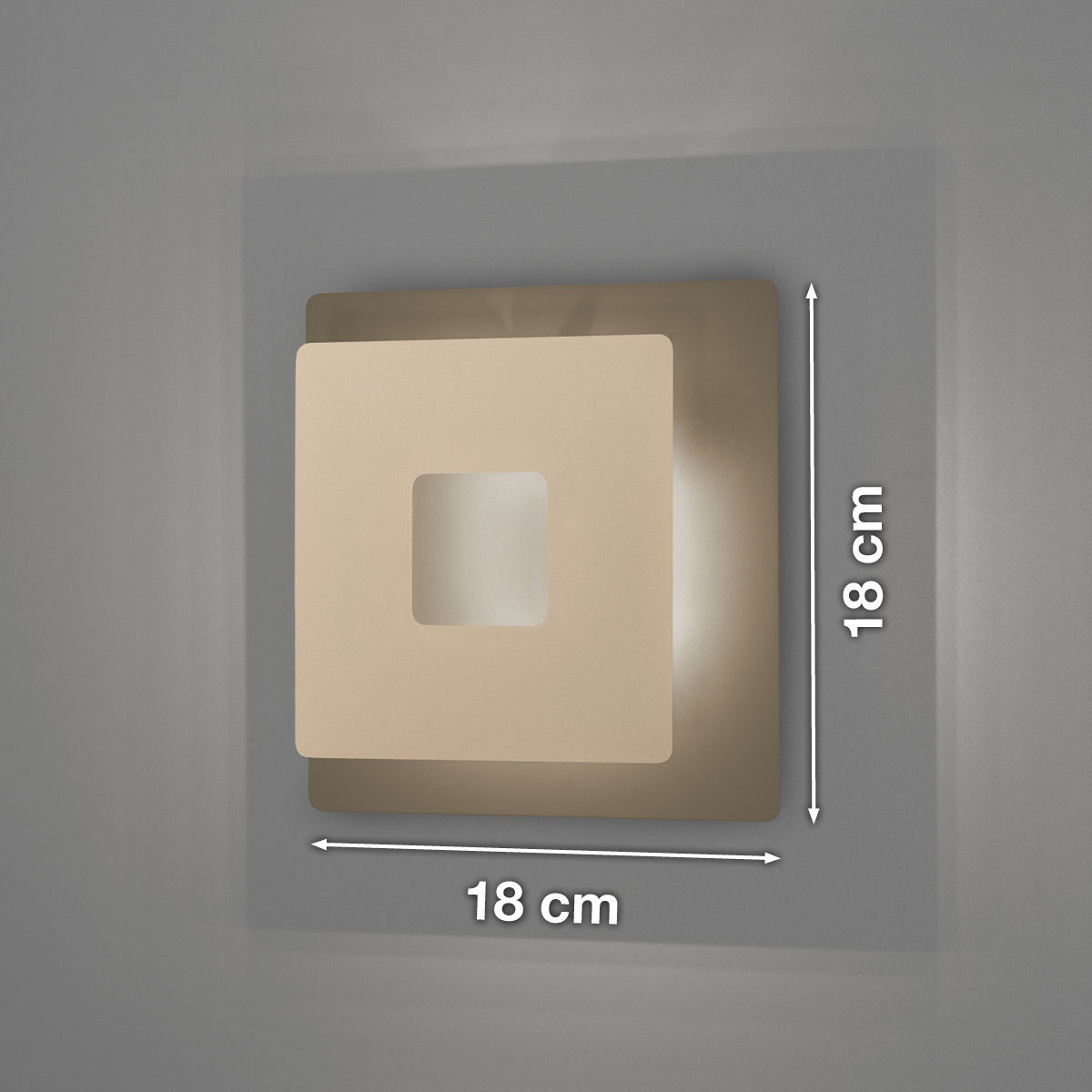  LED-Wandleuchte Hennes 5