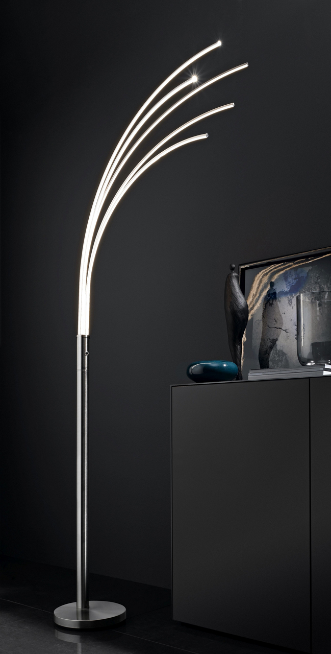  LED-Bogenstehleuchte Eclipse