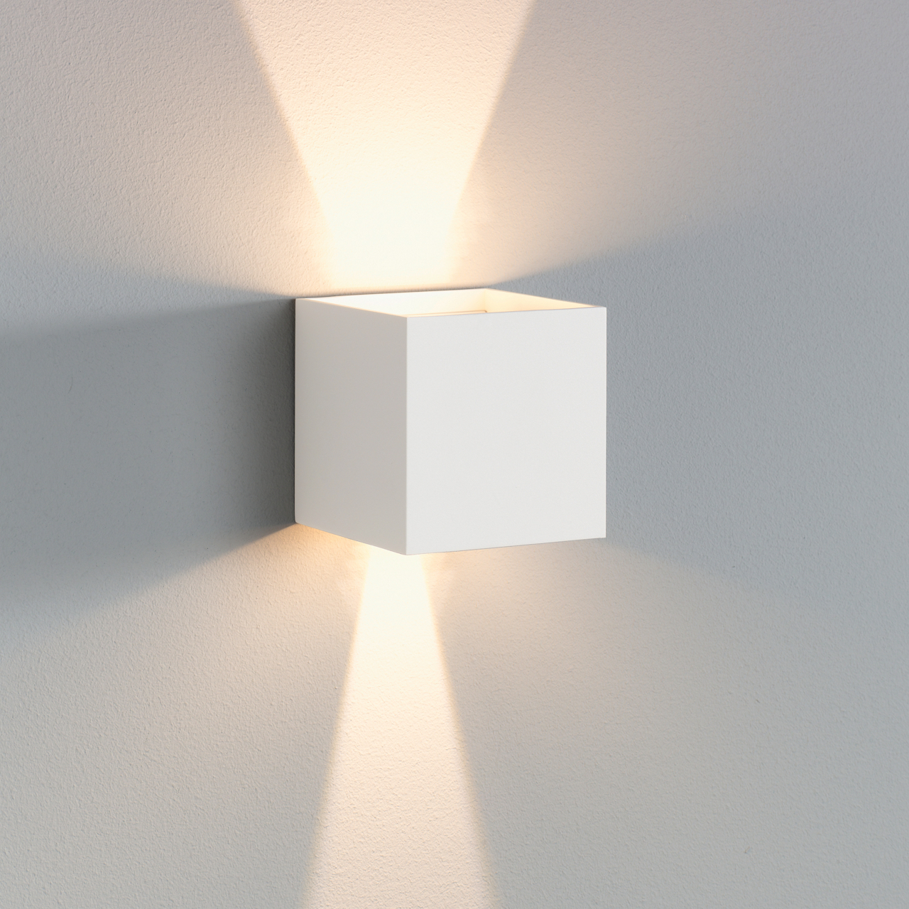  LED-Außenwandleuchte Cubi