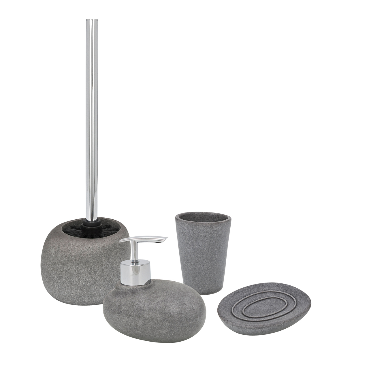  Zahnputzbecher Mod. Pebble Stone
grau Pebble Stone 2