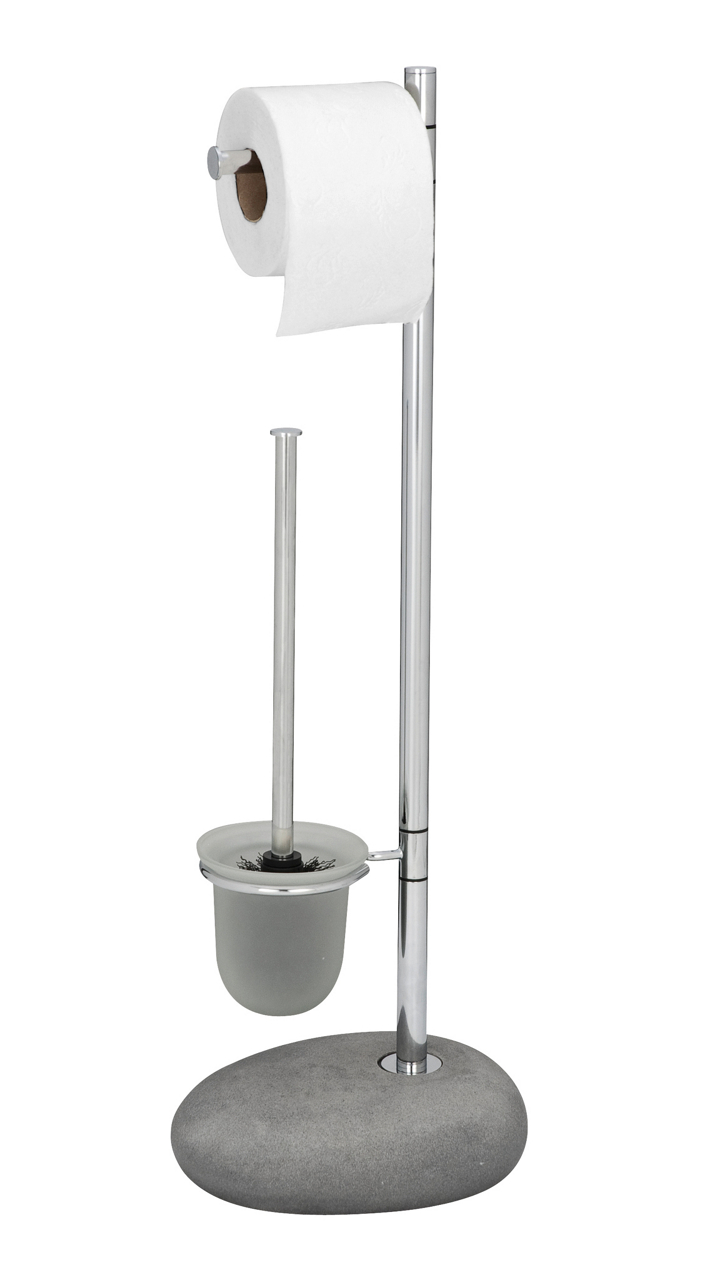  Stand WC-Garnitur Pebble Stone
grau Pebble Stone