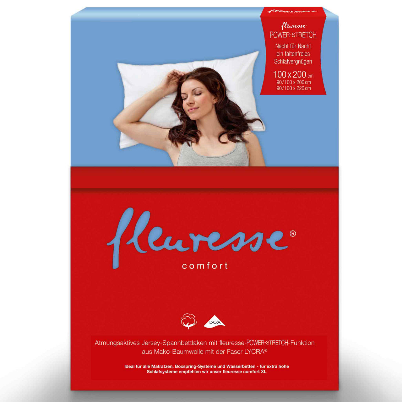  Spannbettlaken fleuresse-Comfort 1