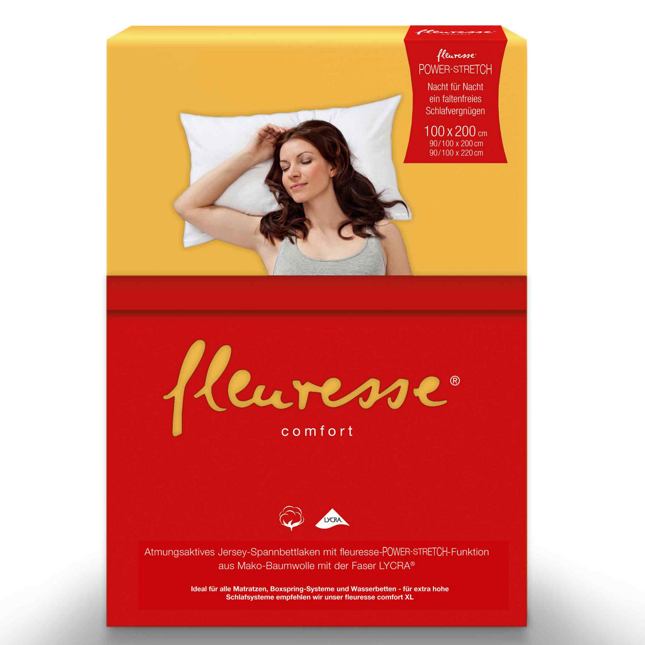  Spannbettlaken fleuresse-Comfort 1
