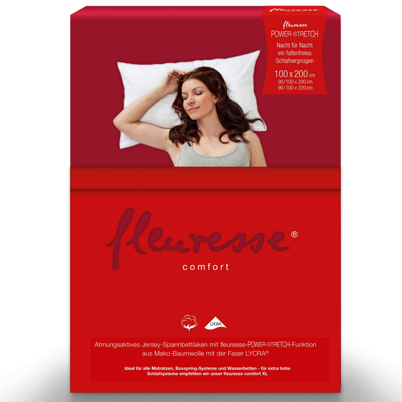  Spannbettlaken fleuresse-Comfort