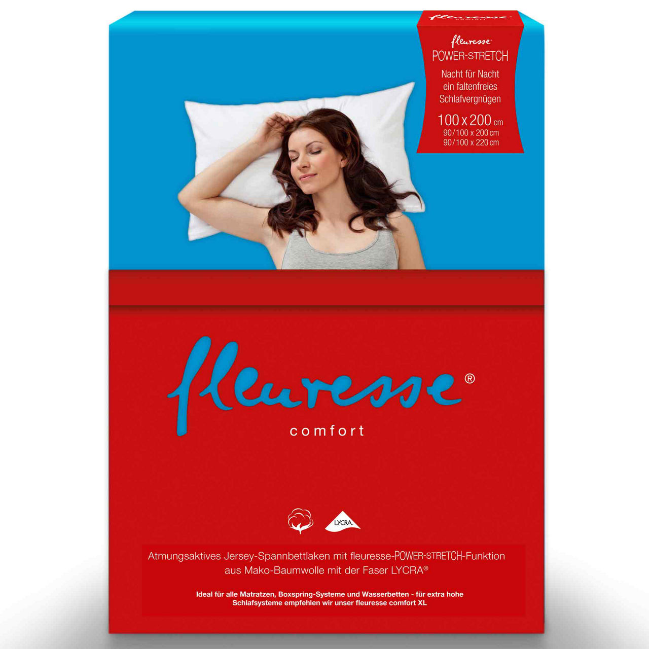  Spannbettlaken fleuresse-Comfort 1