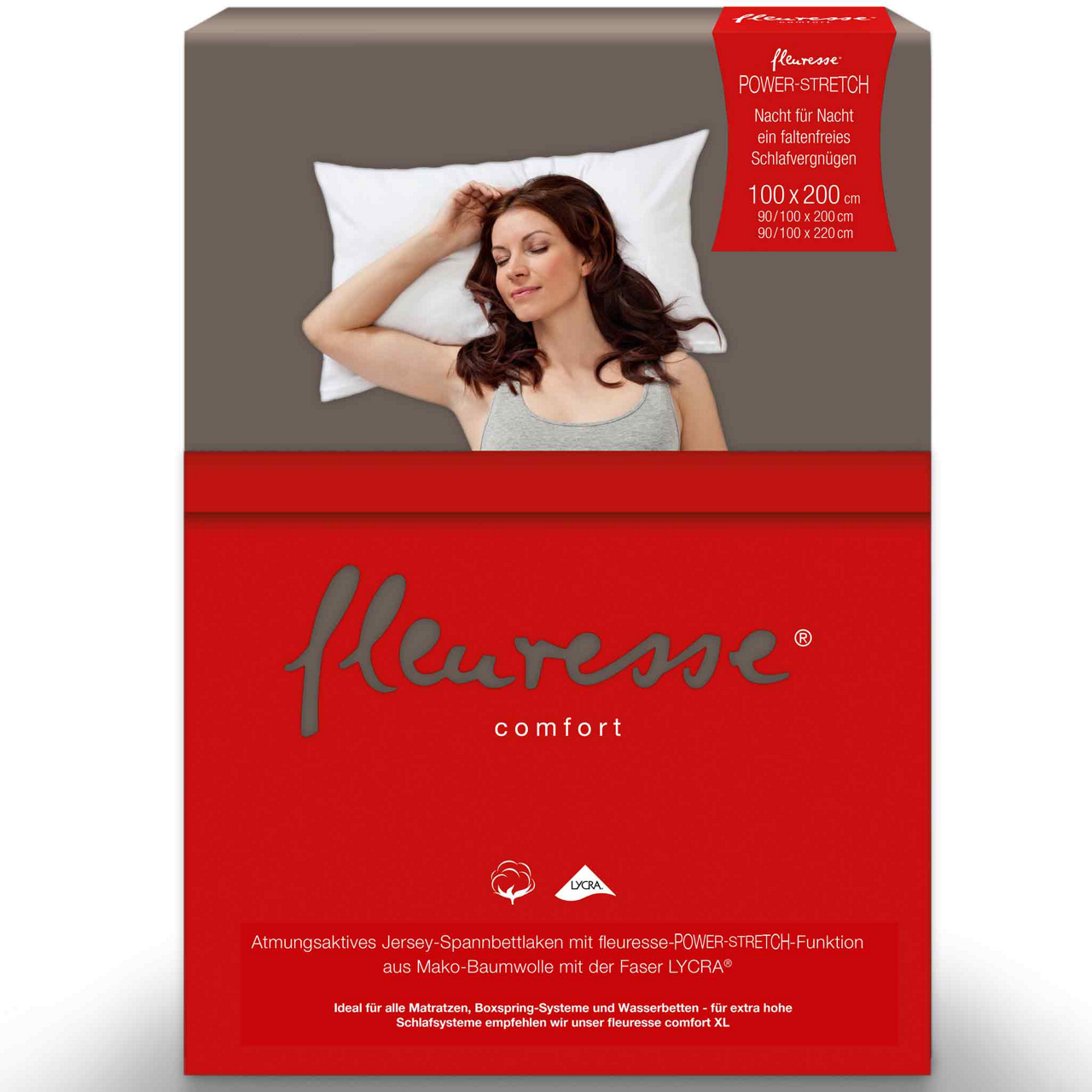  Spannlaken fleuresse-Comfort