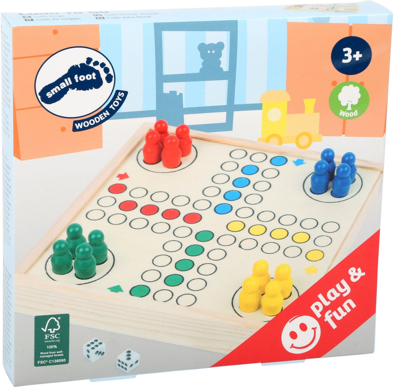  Ludo to go Gesellschaftsspiel 3
