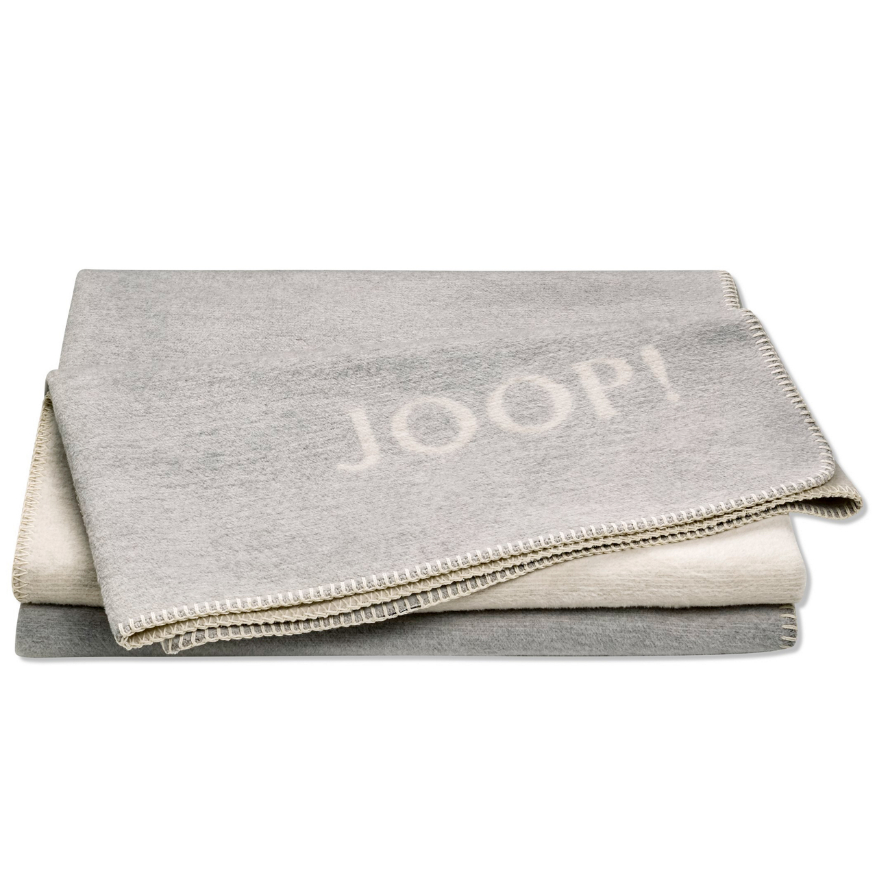 Joop JOOP! Wohndecke JOOP! - Melange Doubleface