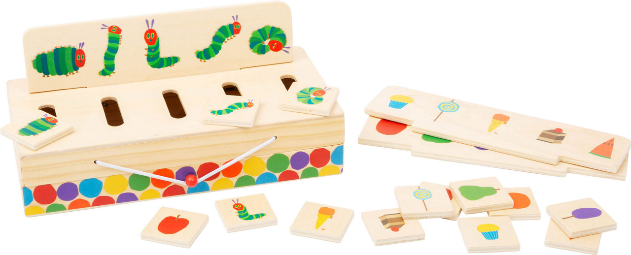  Bildersortierbox Raupe Nimmersatt