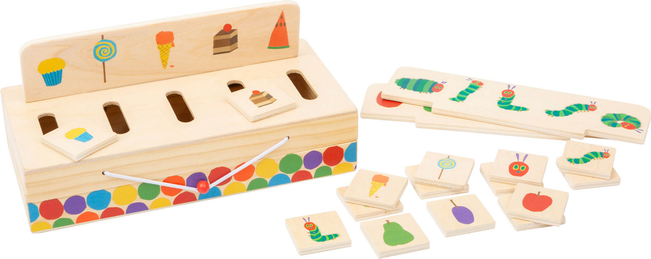  Bildersortierbox Raupe Nimmersatt