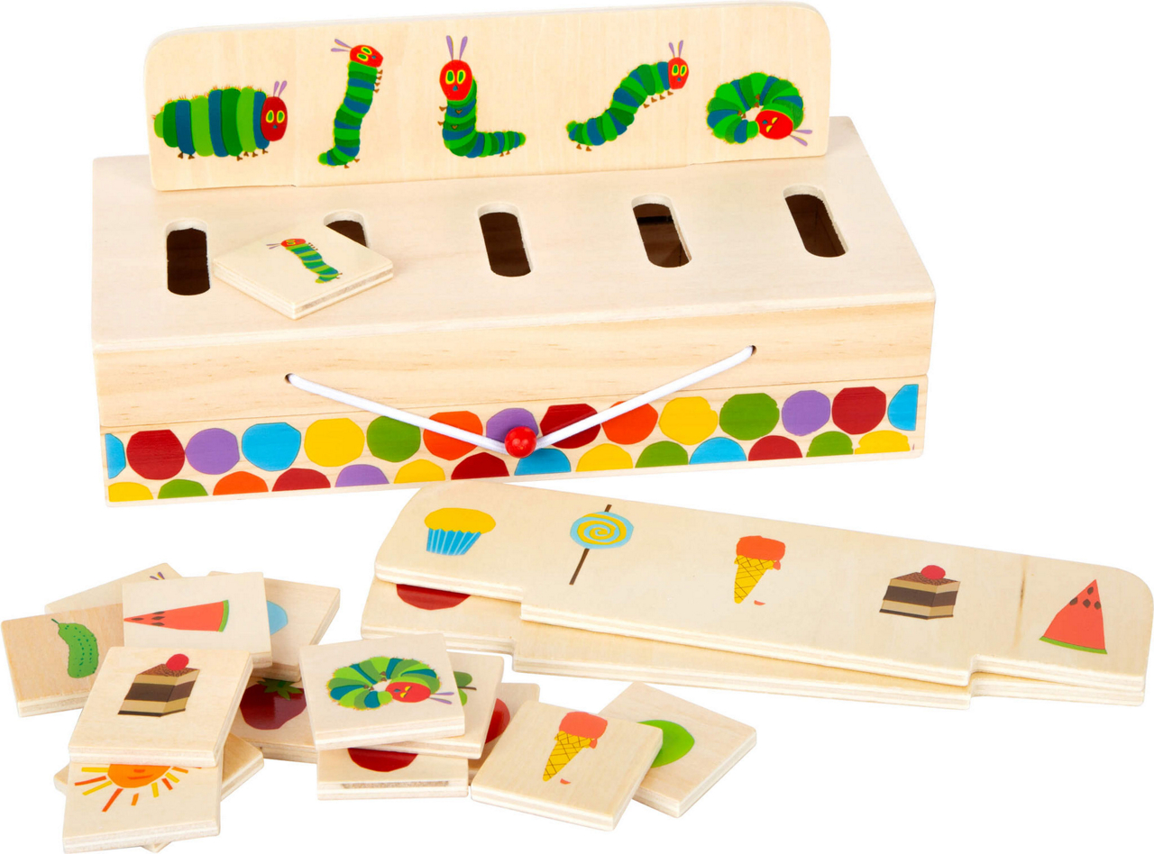 Bildersortierbox Raupe Nimmersatt