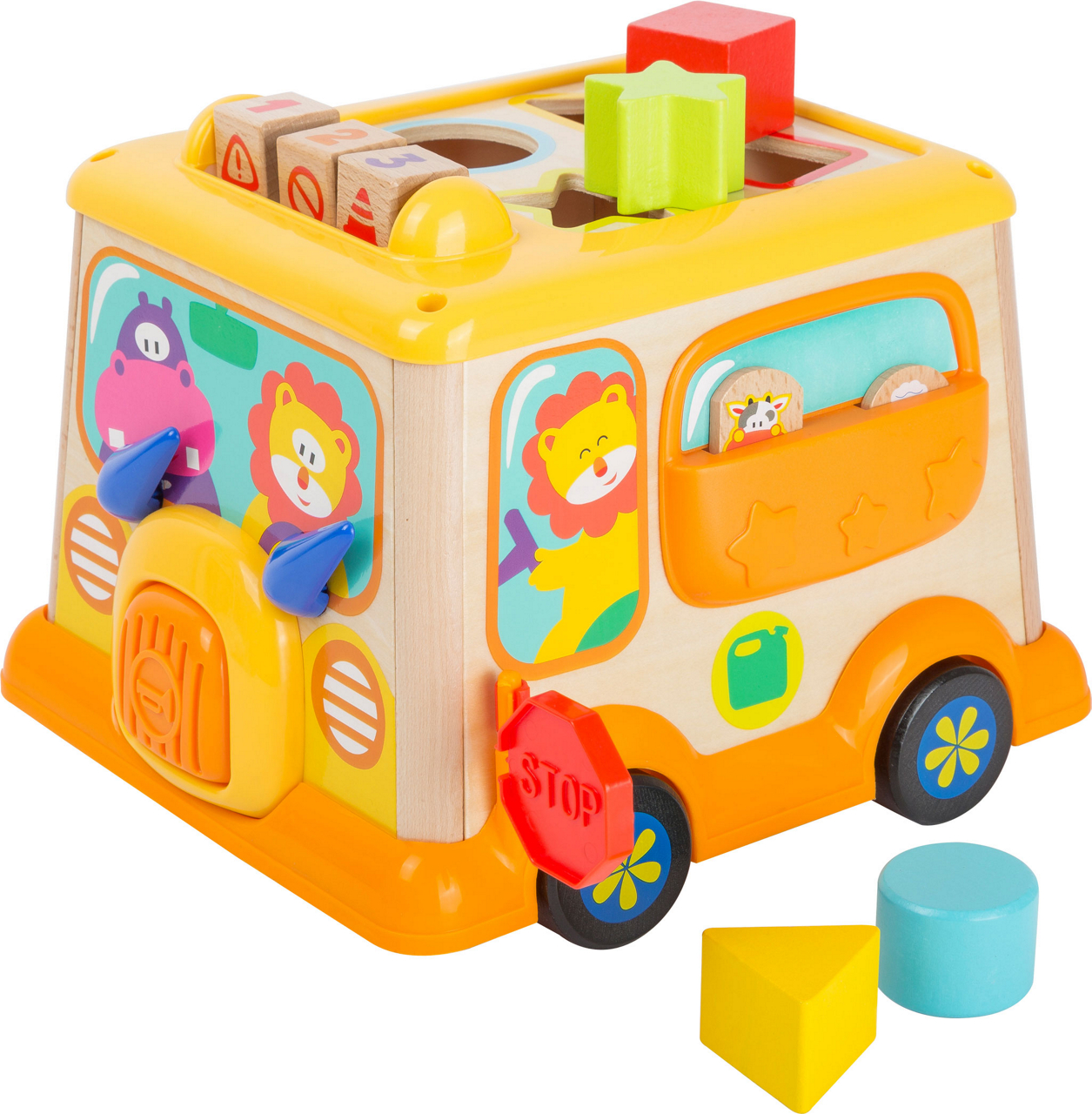  Motorikspiel Schulbus 5 in 1 1