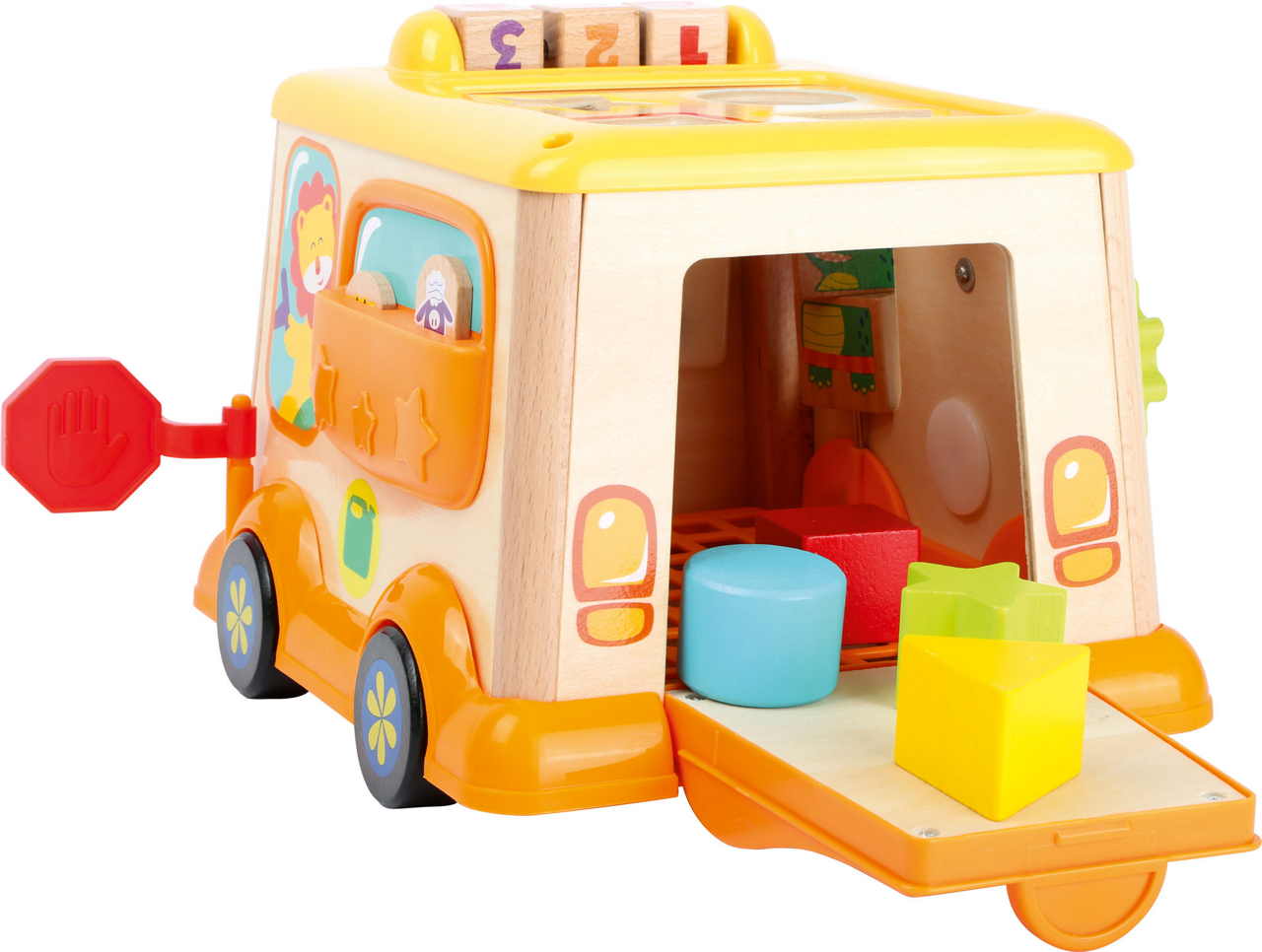  Motorikspiel Schulbus 5 in 1 3
