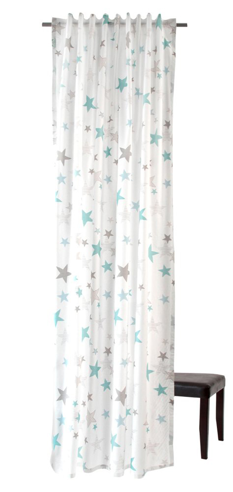  Vorhang verd. Schlaufe Stars